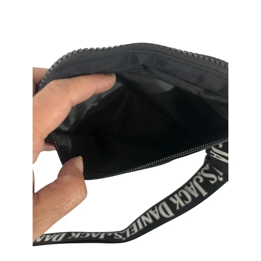 Jack Daniels Fanny pack / bum‎ bag black and white